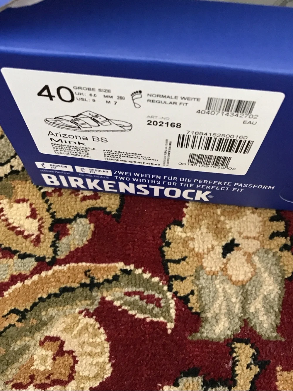 Birkenstock Kids Arizona Suede Sandals in mink